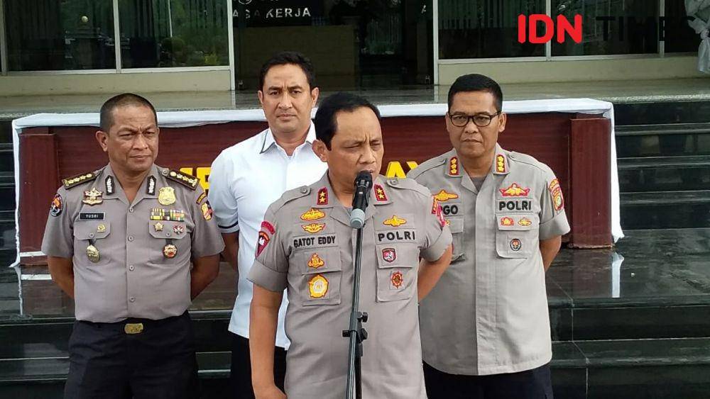 Kapolda Metro Jaya, Senin 18 November 2019 (IDN Times/Axel Jo Harianja)
