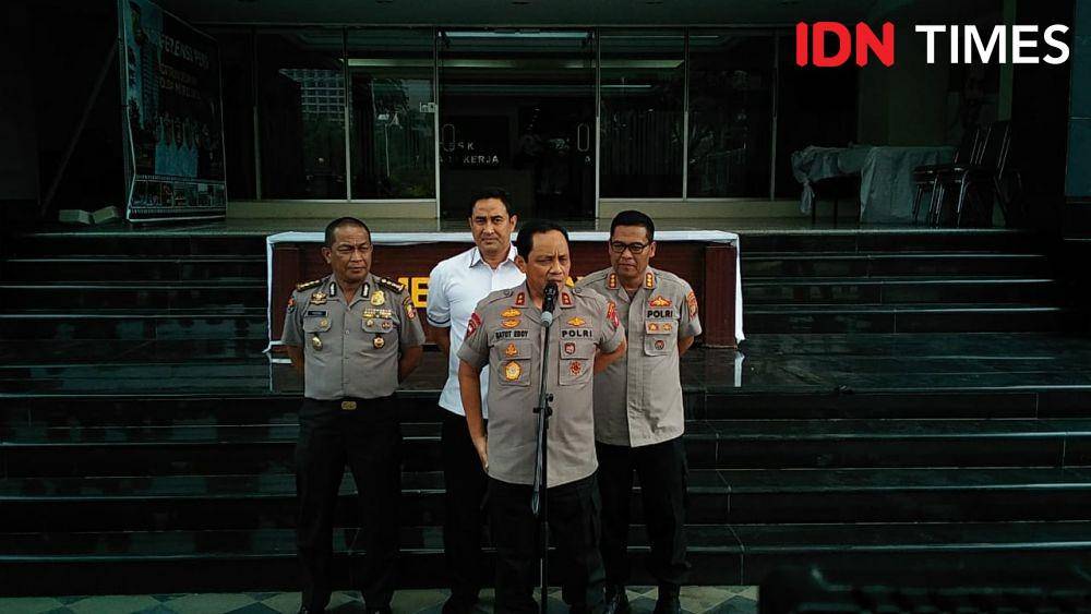 Kapolda Metro Jaya, Senin 18 November 2019 (IDN Times/Axel Jo Harianja)
