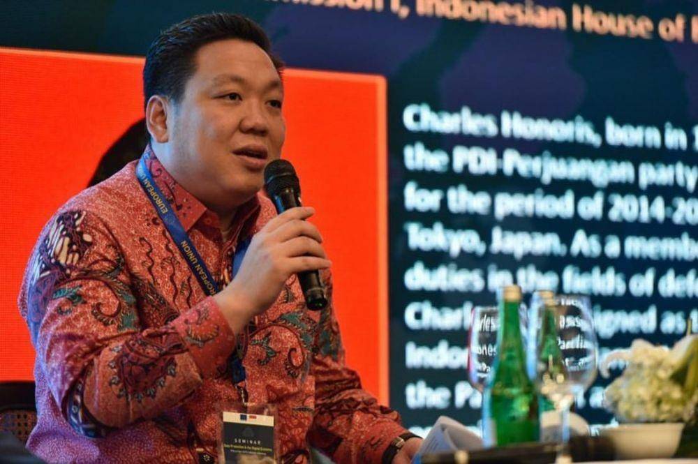 Anggota DPR Fraksi PDI Perjuangan Charles Honoris (istimewa)