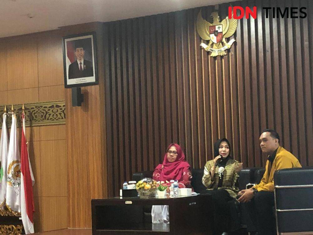 Sosialisasi pemahaman karakter bangsa bagi generasi Milenial oleh anggota DPD RI (IDN Times/Rangga Erfizal)
