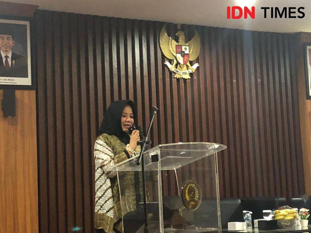 anggota DPD RI Provinsi Sumsel, Arniza Nilawati (IDN Times/Rangga Erfizal)