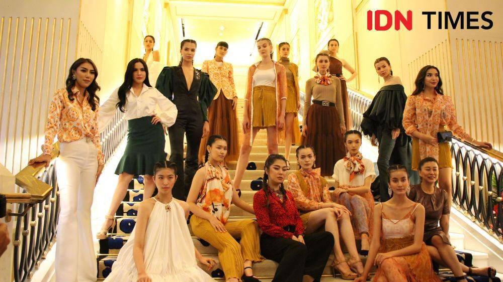 Peluncuran koleksi Fall/Winter Emmara. 18 November 2019. IDN Times/Klara Livia