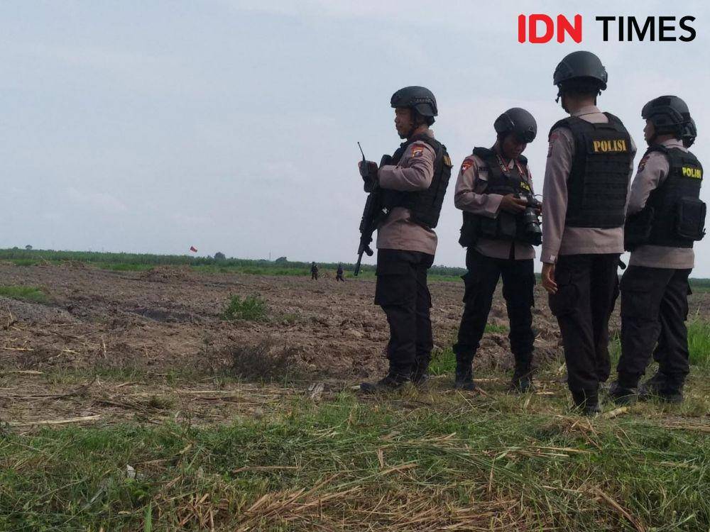 Lokasi pemusnahan bom hasil sitaan dari terduga teror di Medan (IDN Times/Fadli Syahputra)