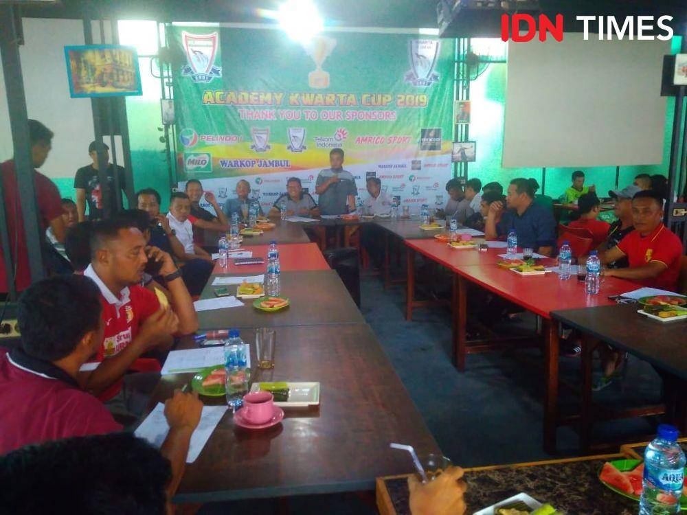 Suasana technical meeting Academy Kwarta Cup (IDN Times/Doni Hermawan)