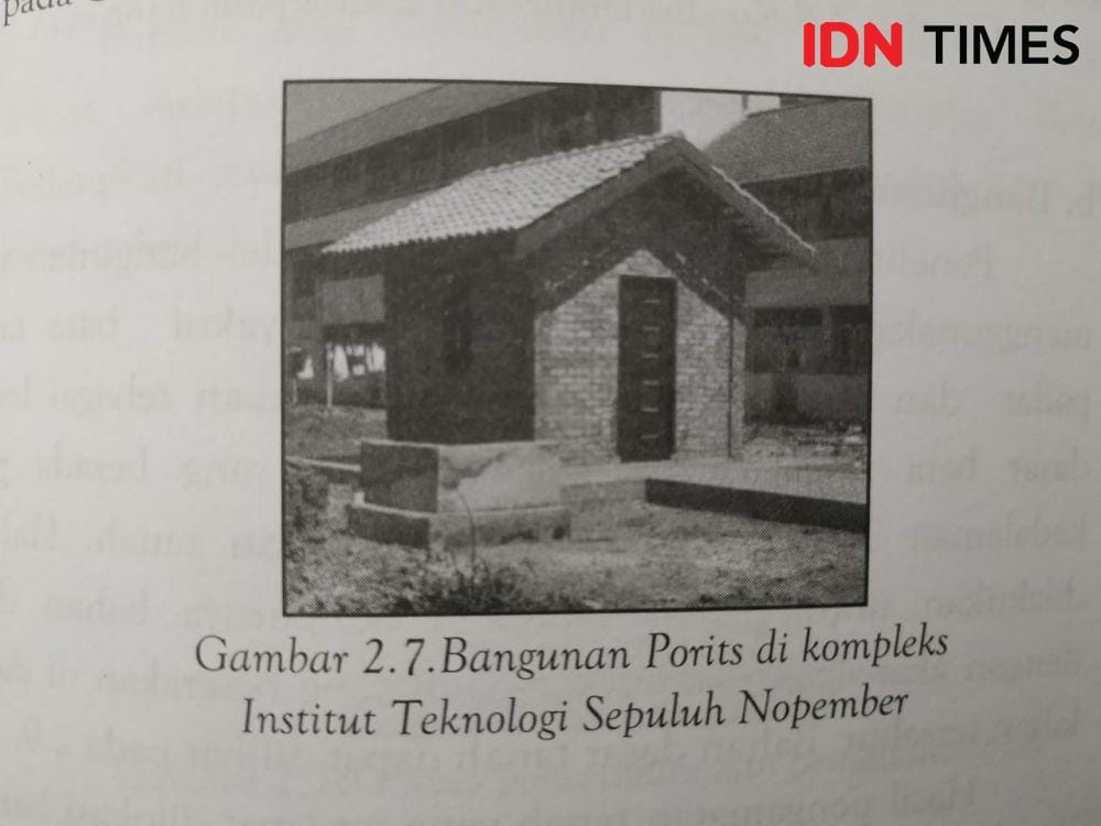 Bangunan Porits di kompleks ITS. Repro IDN Times/Fitria Madia