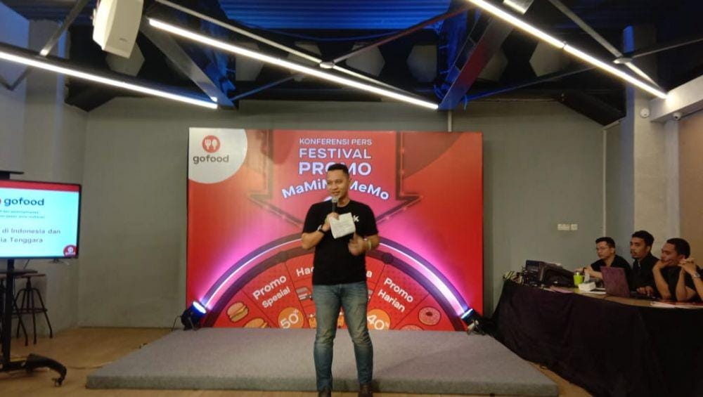Manajemen Gojek memperkenalkan festival kuliner terbesar (IDN Times/Indah Permata Sari)