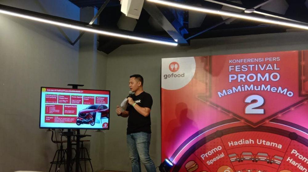 Manajemen Gojek memperkenalkan festival kuliner terbesar (IDN Times/Indah Permata Sari)