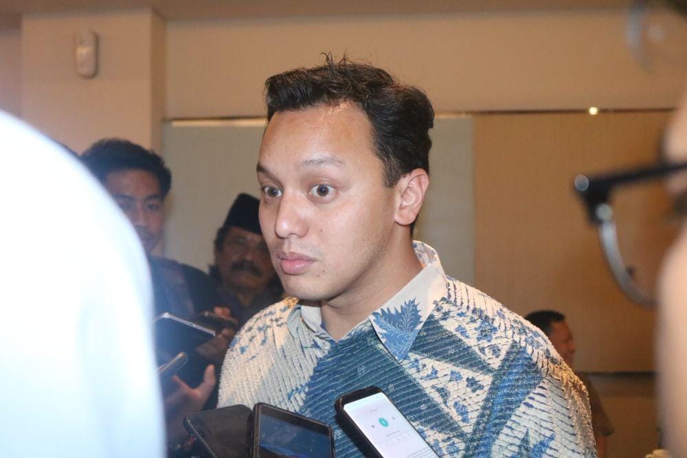 Anggota komisi VII DPR RI, Moreno Soeprapto saat menghadiri sosialisasi penguatan bank sampah, Rabu (20/11/2019). IDN Times/ Alfi Ramadana