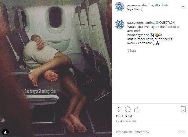 Instagram/@passengershaming