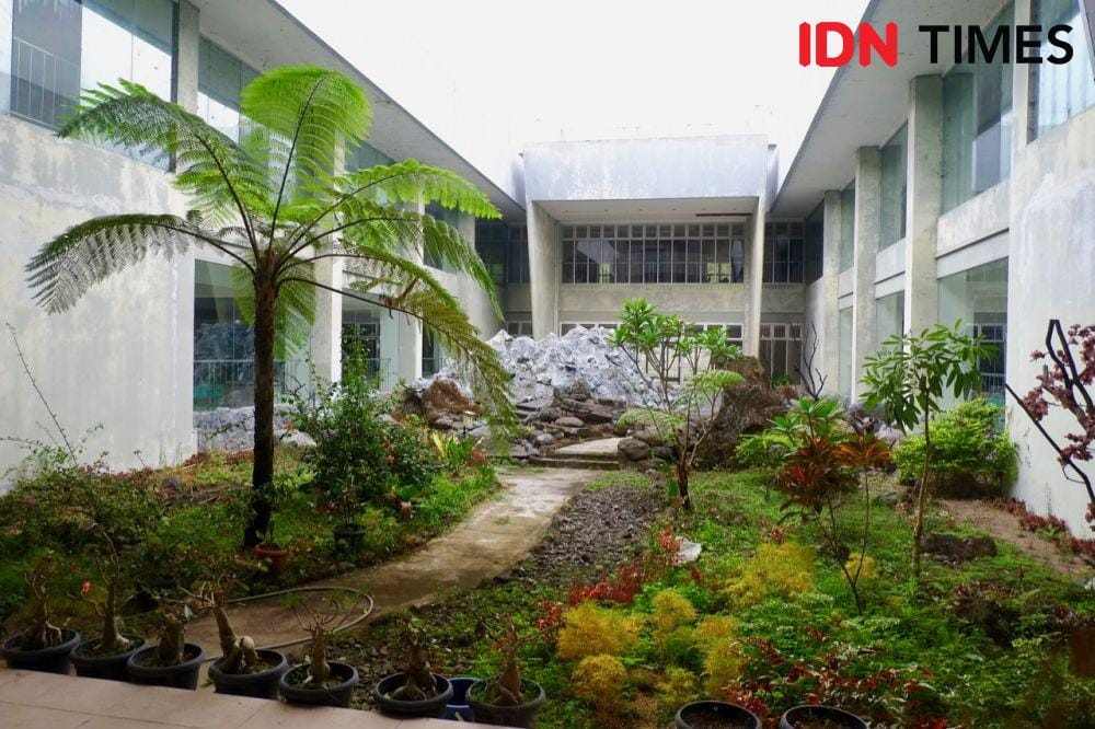 Taman simulasi gempa vulkanis di Museum Gunung Merapi, Yogyakarta IDN Times/Yogie Fadila