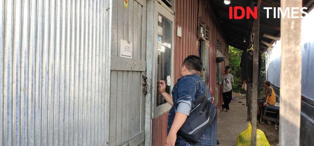 Indekos terduga teroris di Jalan Sultan Alimuddin, Gang Ketapang, Samarinda (IDN Times/Yuda Almerio)