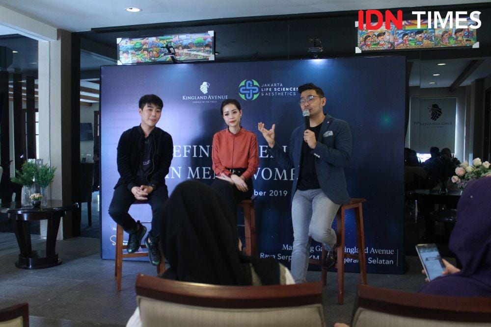 Talkshow Defining Beauty in Men & Woman. 19 November 2019. IDN Times/Yolanda Vania