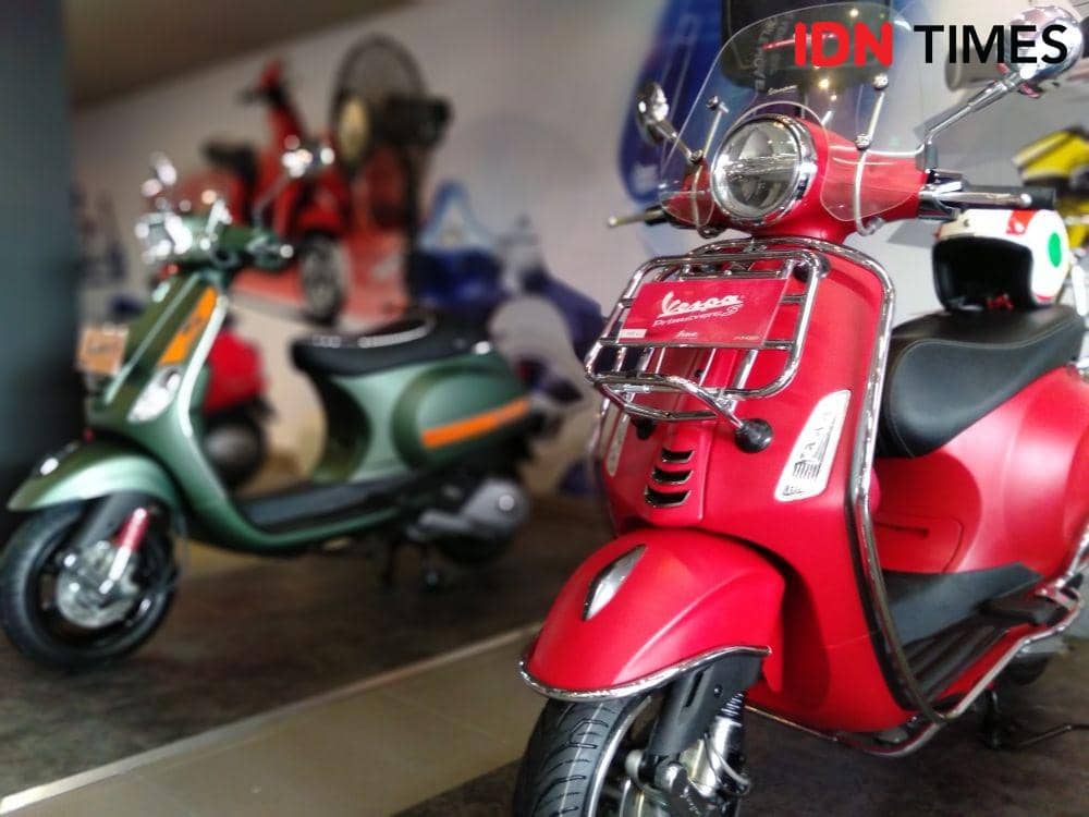 Vespa Sprint 150 i-Gests ABS. IDN Times/Daruwaskita