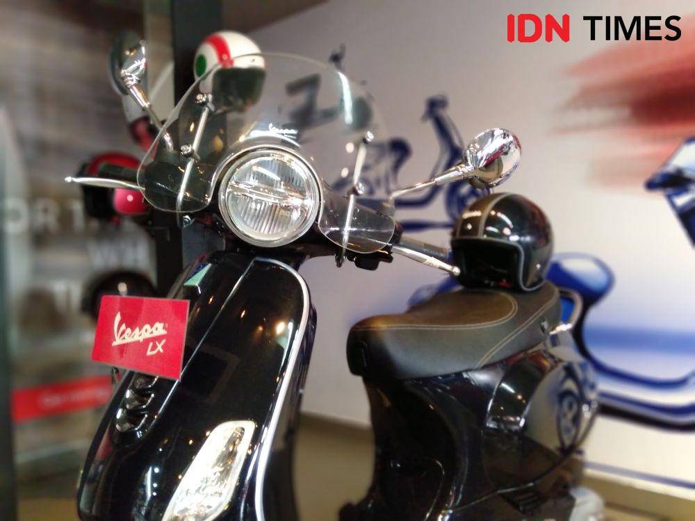 Produk skutik premium produk PT. Piaggio Indonesia. IDN Times/Daruwaskita