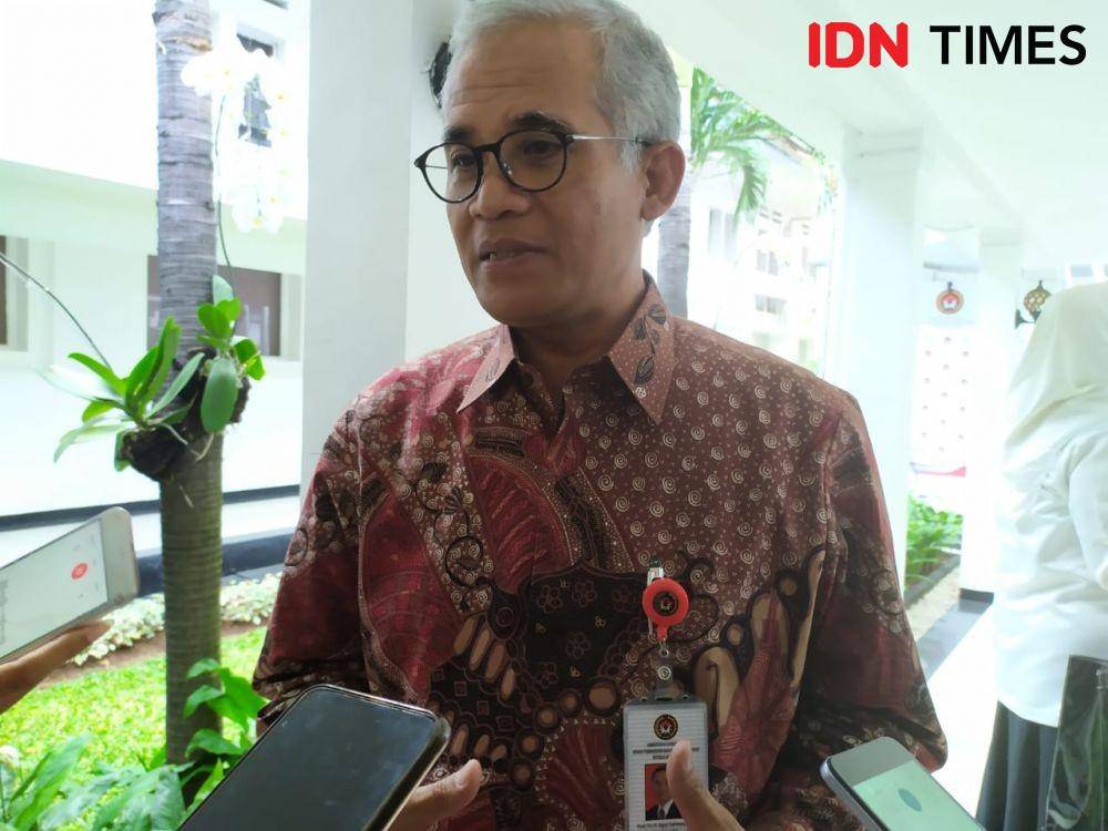 Deputi Menteri Bidang Pendidikan dan Agama,Kemenko PMK, Agus Sartono (IDN Times/Aldzah Fatimah Aditya)
