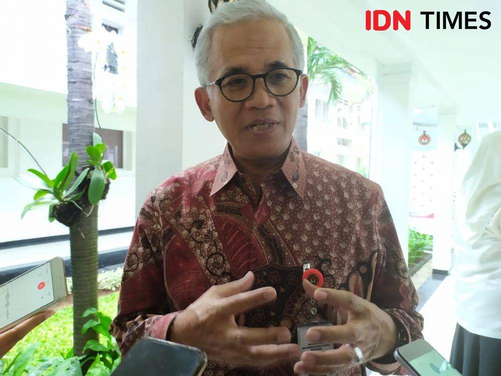 Deputi Menteri Bidang Pendidikan dan Agama,Kemenko PMK, Agus Sartono (IDN Times/Aldzah Fatimah Aditya)
