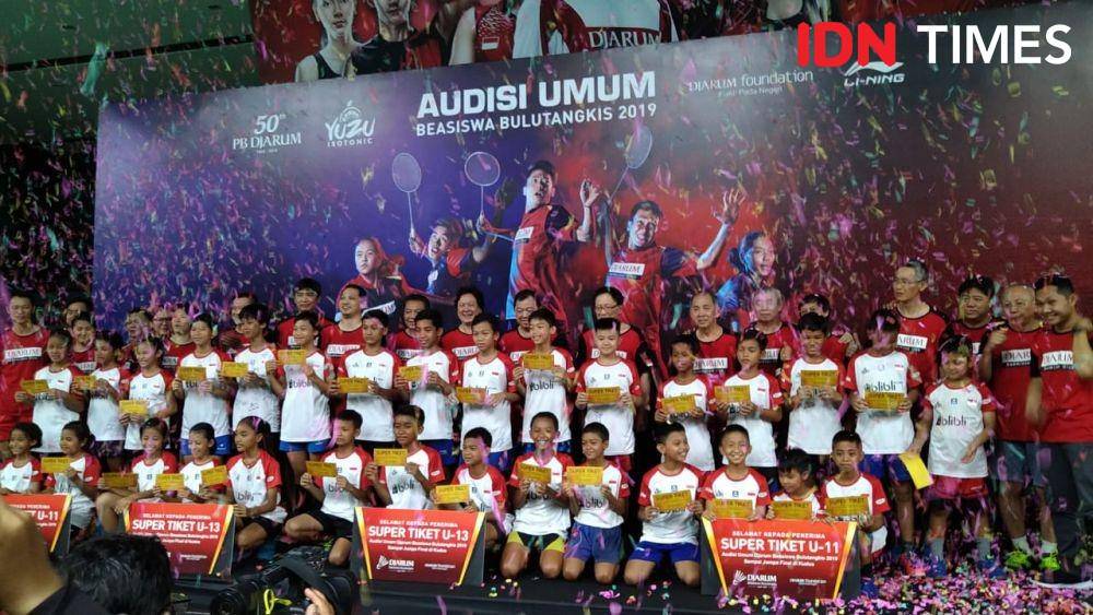 Audisi Umum Djarum Beasiswa Bulutangkis 2019 di Kudus
