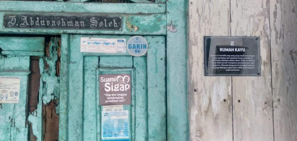 Rumah kayu di kawasasan Heritage Walk of Lawang Seketeng, Selasa (19/11). IDN Times/Idfy