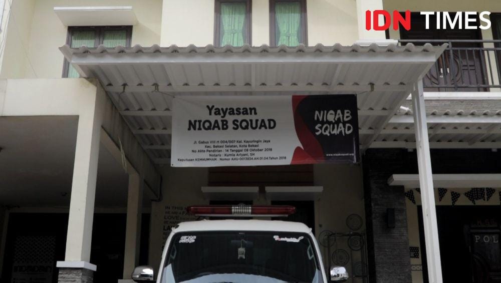 Rumah pribadi Indadari Founder Niqab Squad, Cibubur, Depok, Jawa Barat (IDN Times/Lia Hutasoit)