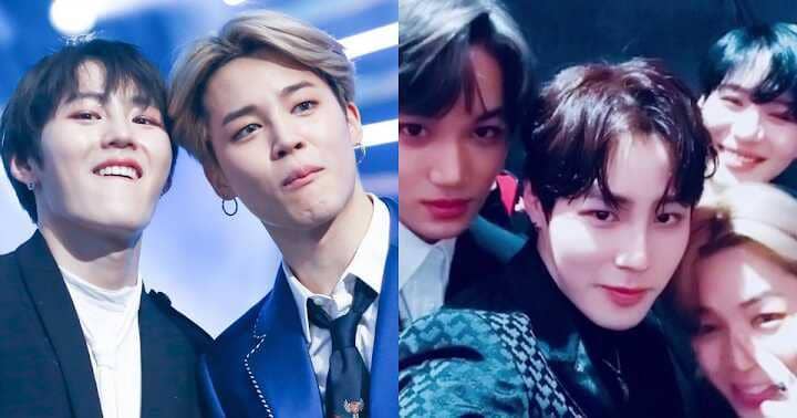 Jimin and friends