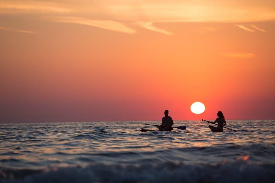Couple in beach