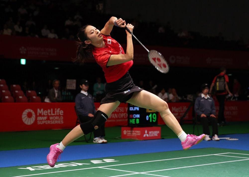 Pebulu tangkis tunggal putri Jepang, Sayaka Takahashi. Bwfbadminton.com