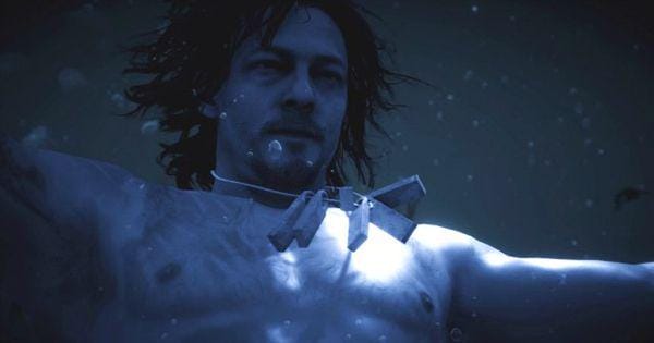 Sam di The Seam, menunjukan bekas luka yang dihasilkan oleh aphenphosmphobia