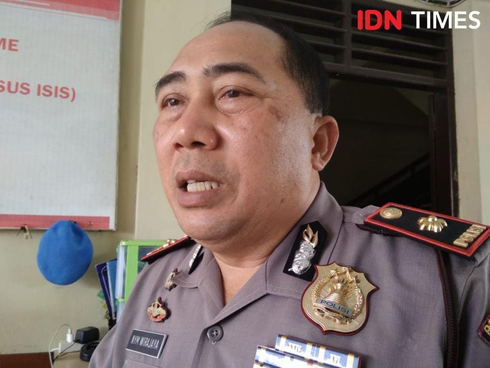 Kapolsek Denpasar Selatan, Kompol Nyoman Wirajaya. (IDN TImes/Muhammad Khadafi)