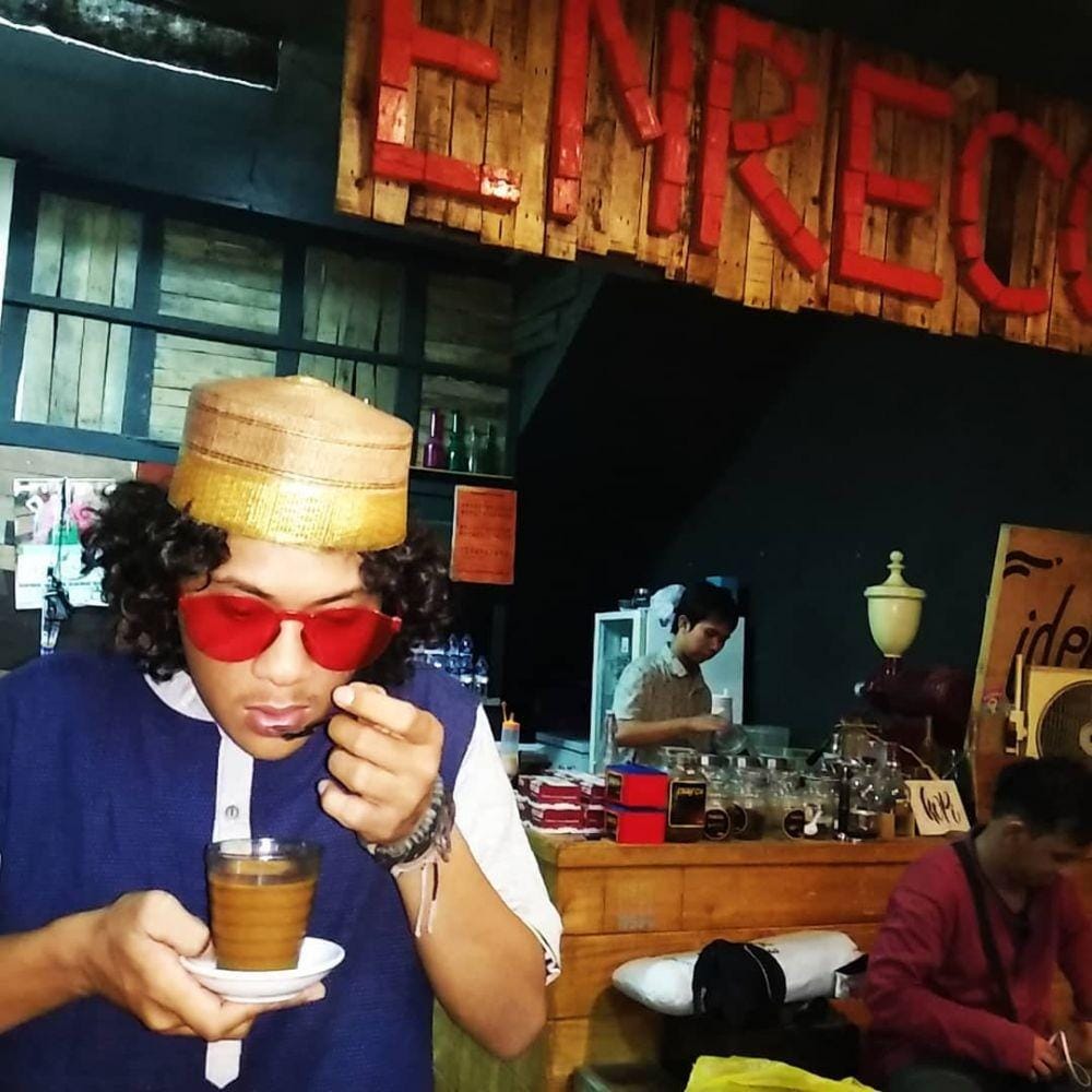 Enreco Coffee di Jalan Toddopuli Raya Timur, Makassar. Instagram/enrecocoffee