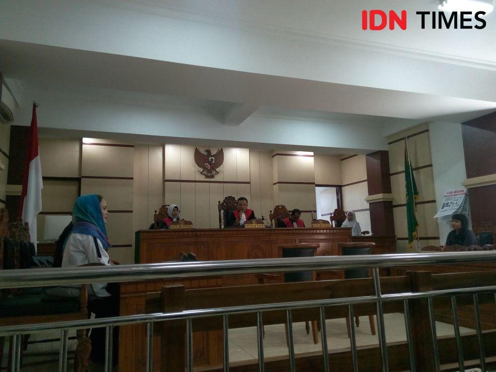 Sidang gugatan perkara Wanprestasi terhadap AShanty di PN Purwokerto