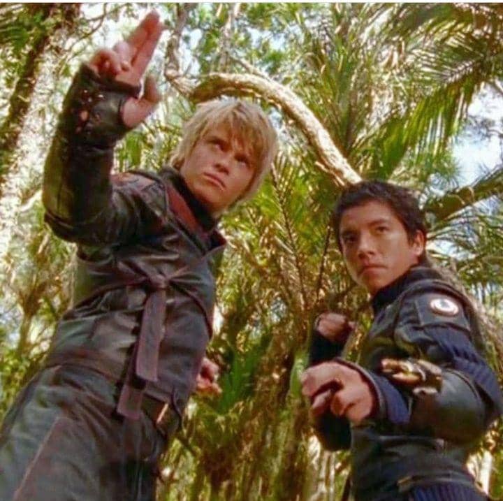 Pada tahun 2003 mereka bermain di Power Rangers Ninja Strom