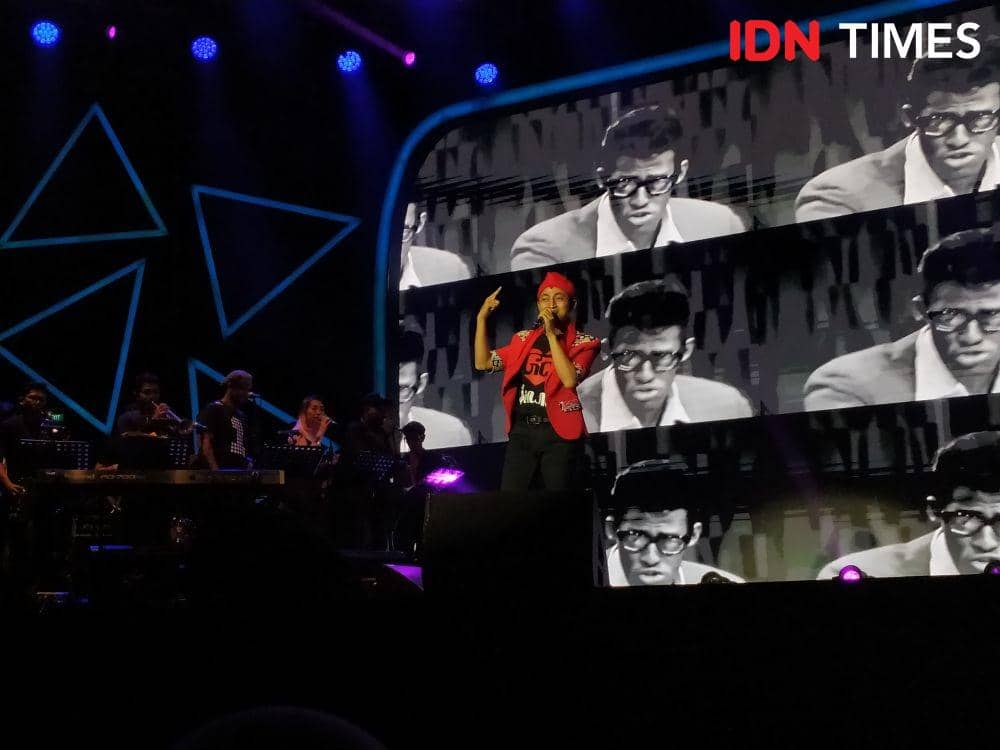 Gamelawan saat manggung dalam acara "Journey Into The New World of Music" di Istora Senayan, Jakarta, pada 20 November 2019. IDN Times/Nadia Umara
