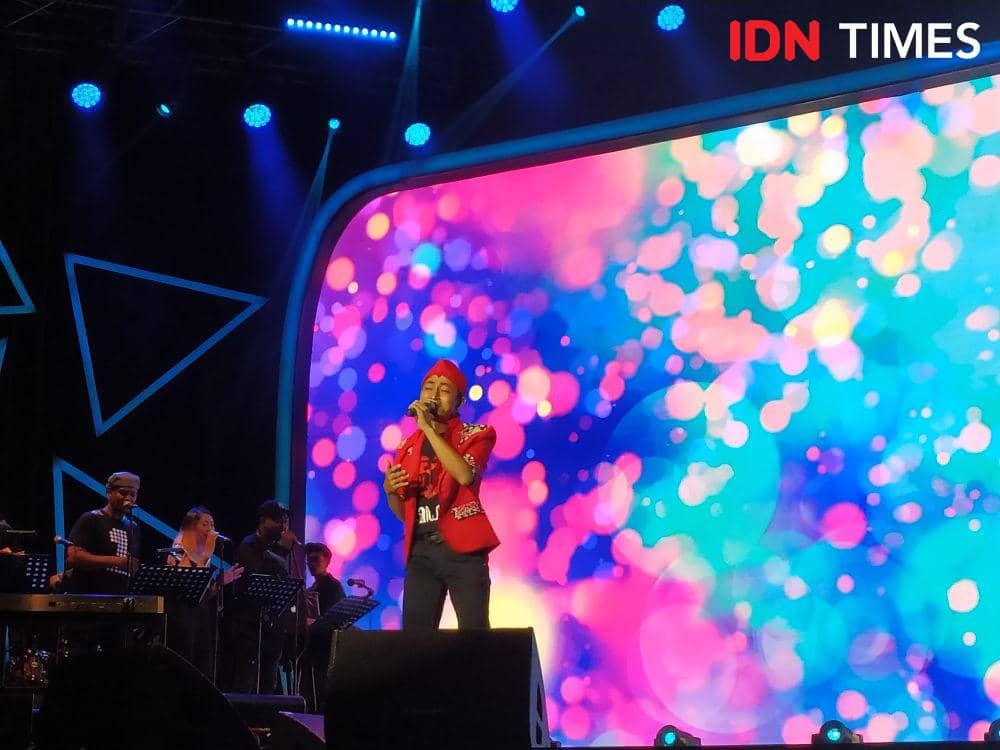 Gamelawan dalam acara "Journey Into The New World of Music" di Jakarta. 20 November 2019. IDN Times/Nadia Umara