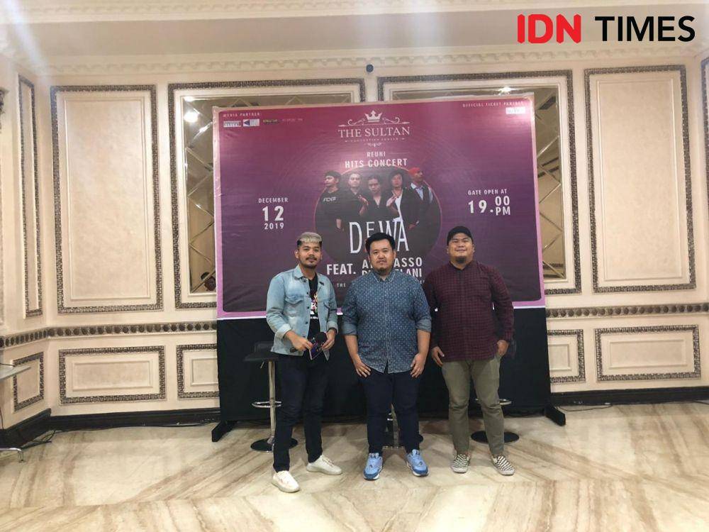 Konser Dewa 19 reuni akan dilakukan di Palembang pada 12 Desember mendatang (IDN Times/Rangga Erfizal)