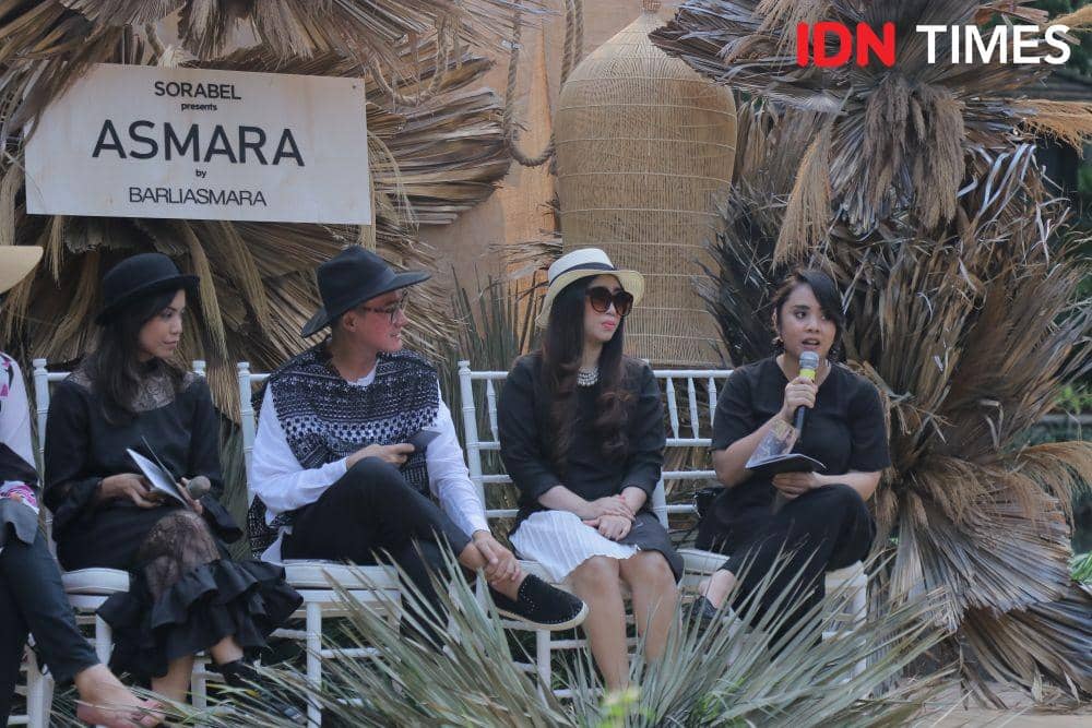 Presscon Koleksi Asmara. 20 November 2019. IDN Times/Geralda Talitha