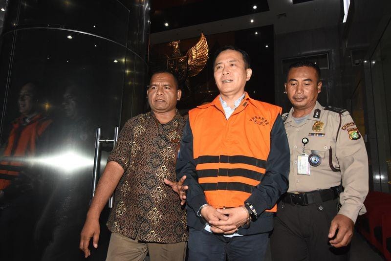 (Mantan Presiden Direktur Lippo Cikarang Bartholomeus Toto) ANTARA FOTO/Indrianto Eko Suwarso