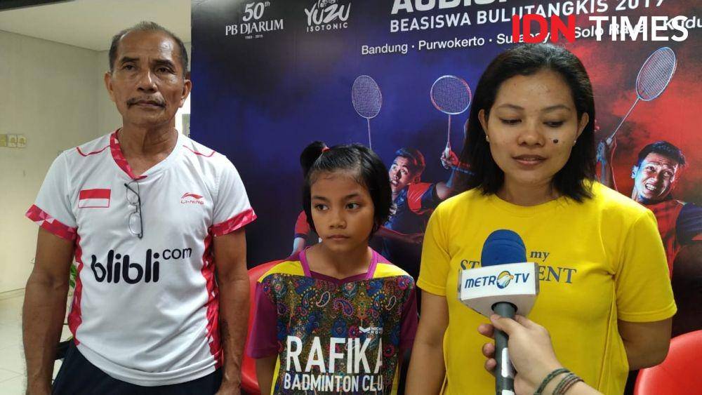 Peserta Audisi Umum Beasiswa Bulu Tangkis Djarum Indonesia