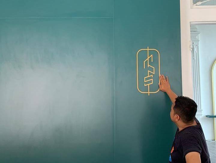 Proses penyelesaian pengerjaan Museum Pendidikan Kota Surabaya. Dok. DKPCKTR Surabaya