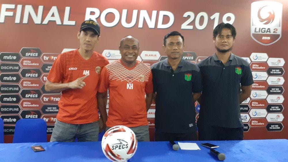 Konferensi pers Sriwijaya FC di Stadion I Wayan Depati Bali (IDN Times/Istimewa)
