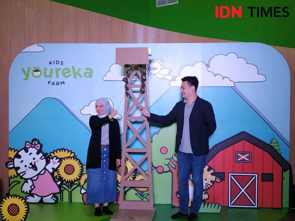 Youreka Kids Farm di Kuningan City Mall. 21 November 2019. IDN Times/Klara Livia