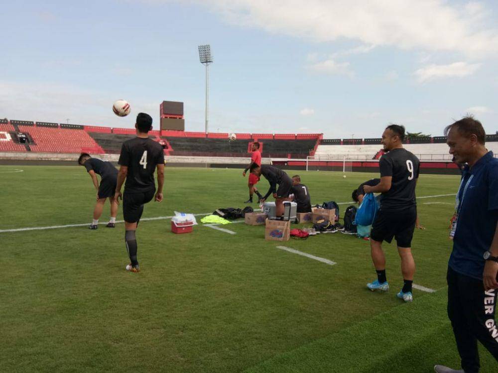Sriwijaya FC latihan di Stadion I Wayan Depati Bali (IDN Times/Istimewa)