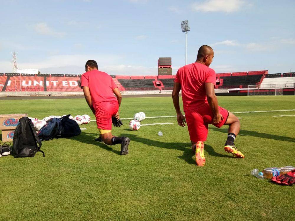 Latihan Sriwijaya FC di Stadion I Wayan Depati Bali (IDN Times/Istimewa)