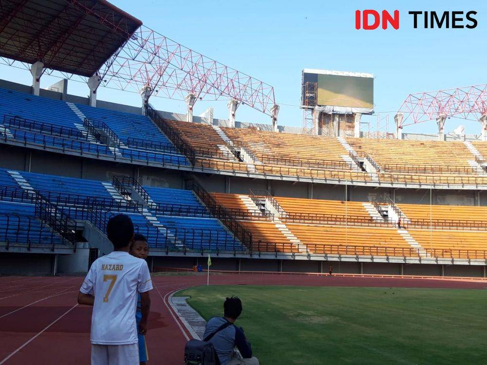 Papan skor elektronik di Gelora Bung Tomo senilai Rp5 miliar. IDN Times/Fitria Madia
