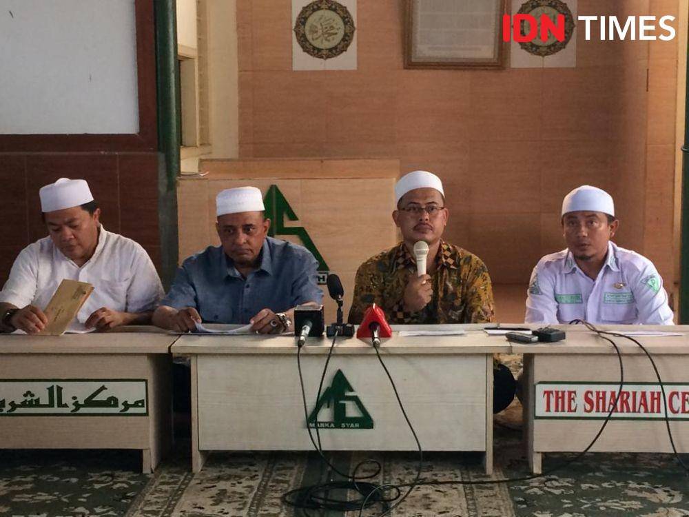 Jumpa pers persiapan reuni 212, Petamburan, Kamis (21/11) (IDN Times/Irfan Fathurohman)