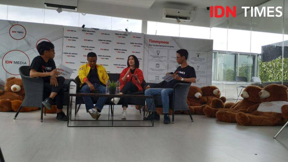 Millennials Memilih, Dini Shanti Purwono (IDN Times/Rochmanudin)