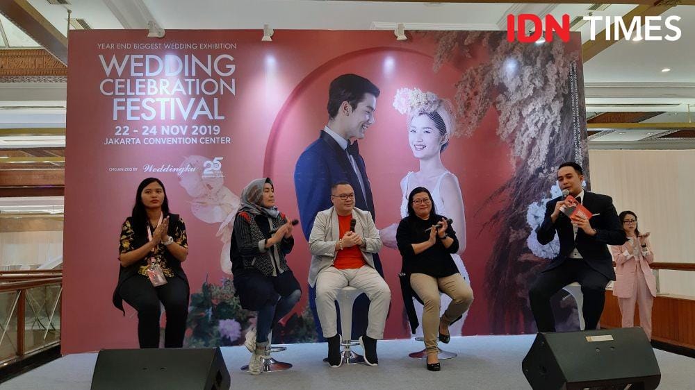 Press Conference Wedding Celebration Festival 2019. 22 November 2019. IDN Times/Yolanda Vania