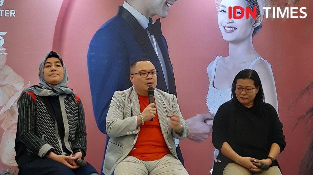 Press Conference Wedding Celebration Festival 2019. 22 November 2019. IDN Times/Yolanda Vania