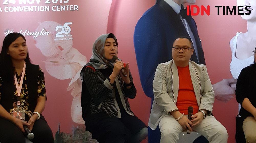 Press Conference Wedding Celebration Festival 2019. 22 November 2019. IDN Times/Yolanda Vania