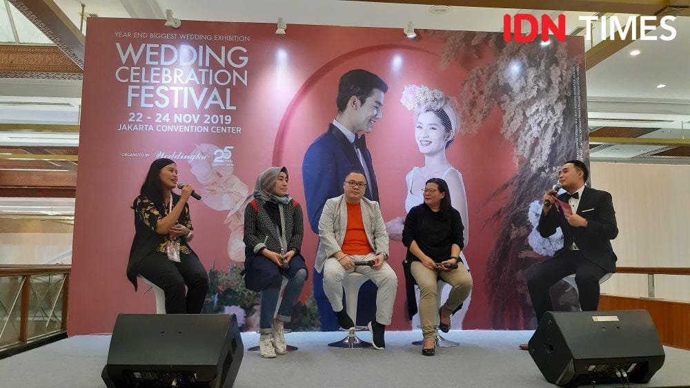 Press Conference Wedding Celebration Festival 2019. 22 November 2019. IDN Times/Yolanda Vania