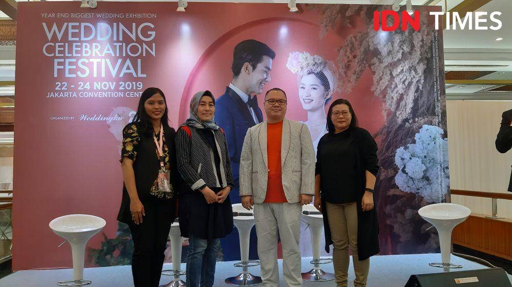 Press Conference Wedding Celebration Festival 2019. 22 November 2019. IDN Times/Yolanda Vania